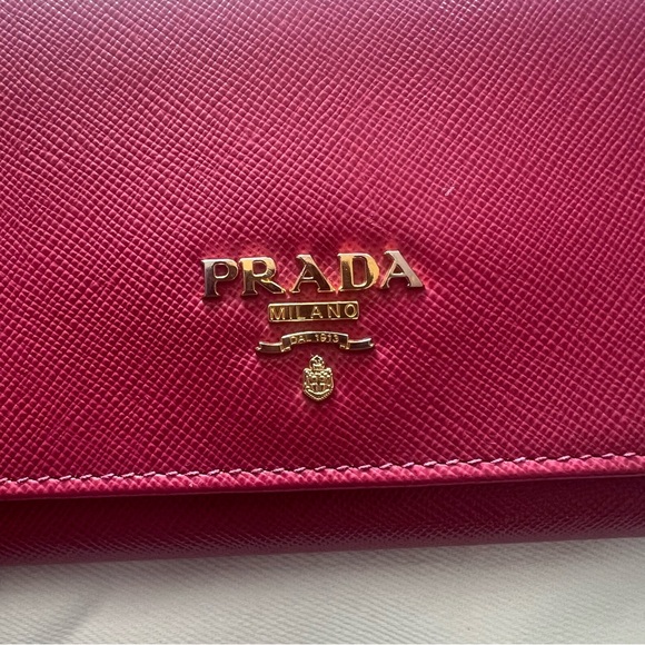 Used Prada wallet pink - Picture 3 of 4